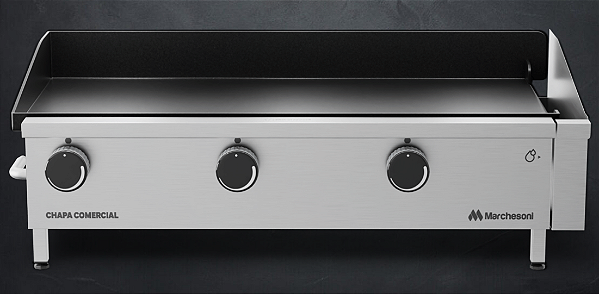 CHAPA A GAS 1,00M COMERCIAL 1015X375MM MARCHESONI