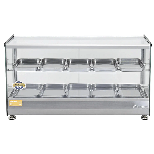 ESTUFA ONIX 10 BANDEJAS DUPLA 127V MARCHESONI