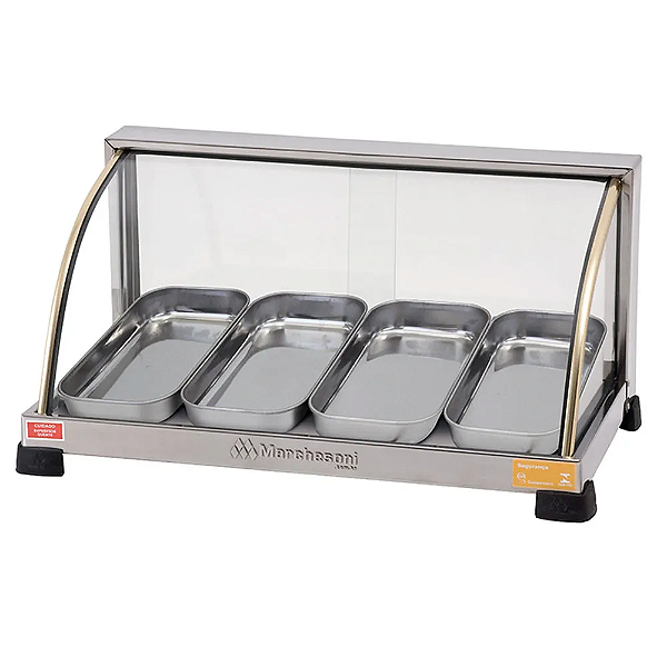 ESTUFA OURO CURVA 04 BANDEJAS 127V MARCHESONI