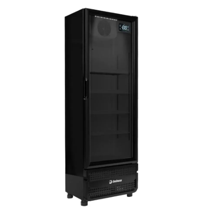 REFRIGERADOR VERTICAL 393L BIVOLT VRS13 FULLBLACK IMBERA