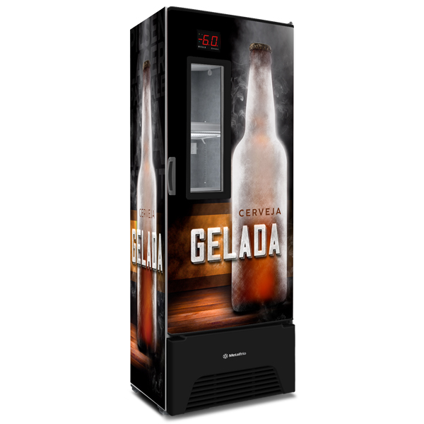 REFRIGERADOR CERVEJA 435L 127V VN44AF PORTA COM VISOR METALFRIO