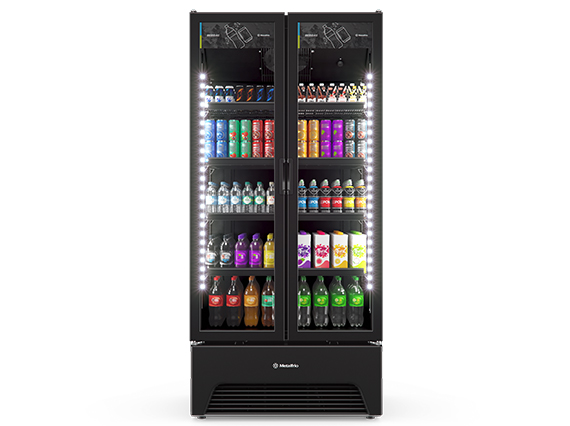 REFRIGERADOR VERTICAL 752L 220V VB70AH ALL BLACK METALFRIO