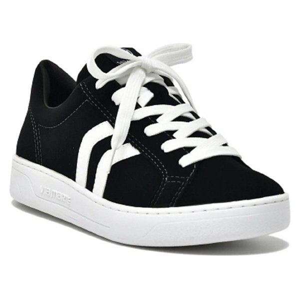Tenis Via Marte 064-001-01 Preto/Branco