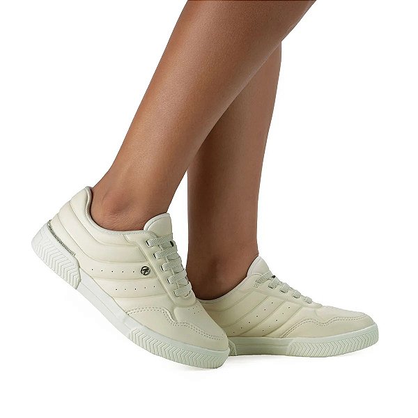 Tenis Kolosh C3013 Almeria White(s), Vina Sola Enfeite Cristal