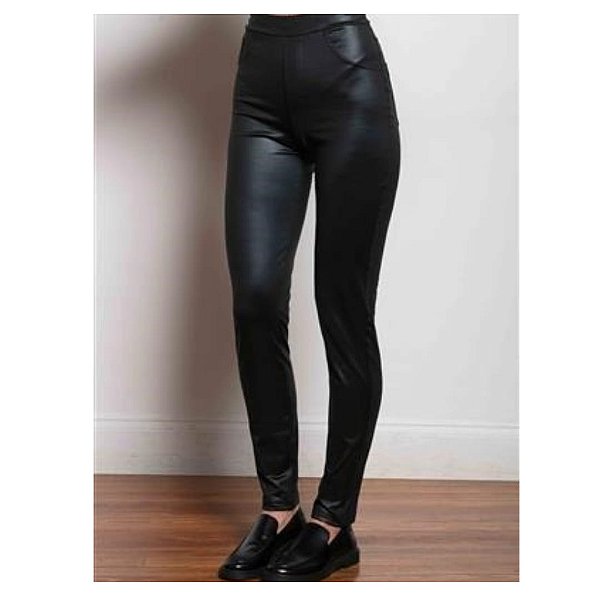 Calça Skinny Thermo Power Fem.  Preto 25SRT