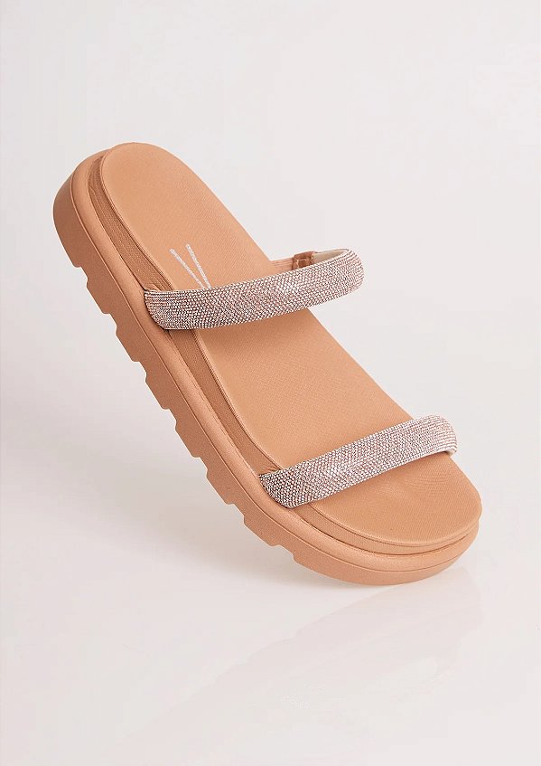 Sandalia Vizzano 6459.110.28008 Ouro Rosado Nude