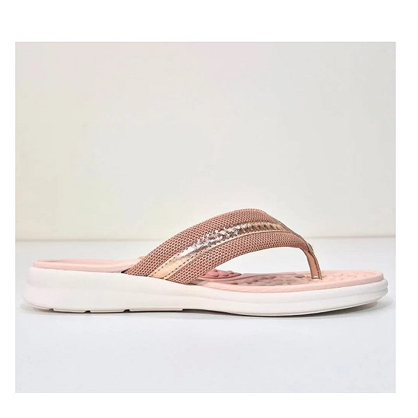 Sandália Modare 7174.116 Nude/Ouro Rosado