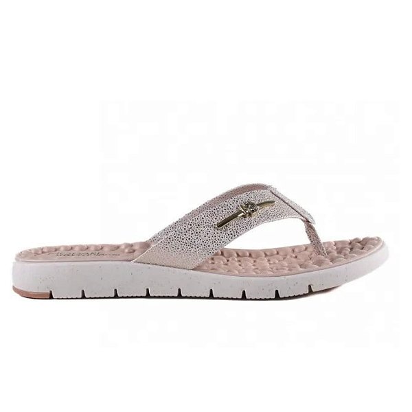 Sandália Modare 7162.217 Ouro Rosado Holografico