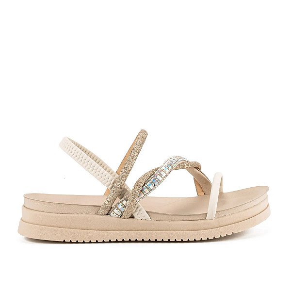 Sandália Mississipi MB302 Enfeite Furtacor