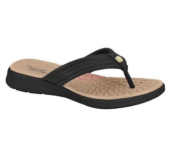 Sandalia Modare 7174.105 Nobuck Preto