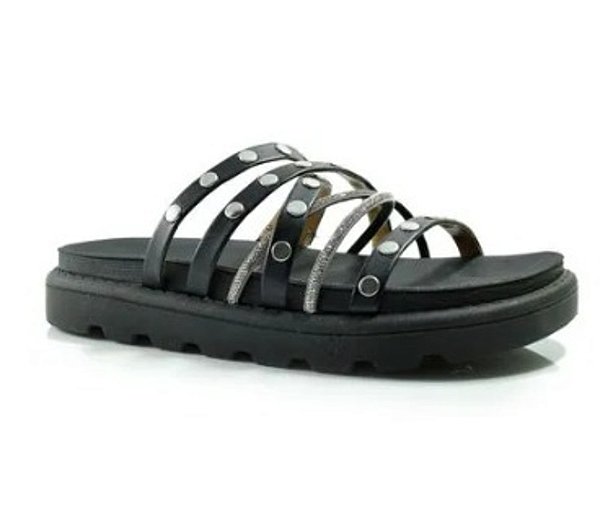 Sandalia VIzzano 6510.112 Preto Cristal