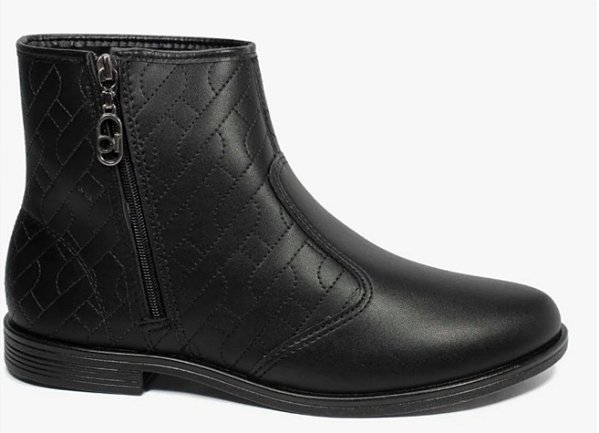 Bota Beira Rio 9085.104 Napa Estonia - Preto
