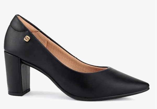 Scarpin Santinelli 1544-001 Mestico Preto