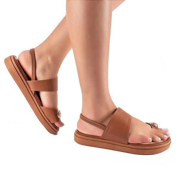 Sandália Mississipi MF431-0002 Caramelo