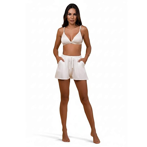Short curto com bolso Embelleze