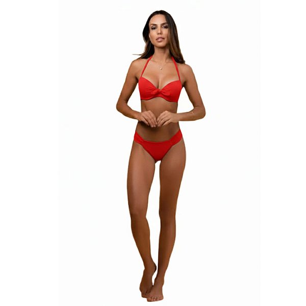 Calcinha lisa de biquini Embelleze fio conforto