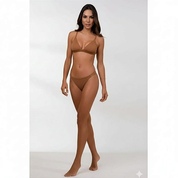 Calcinha de biquini Embelleze string fio duplo
