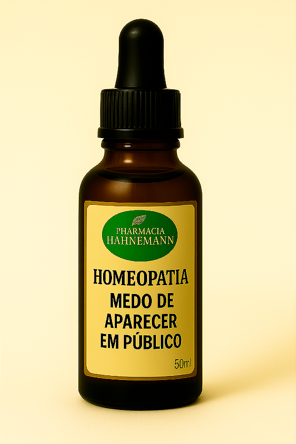 MEDO DE APARECER EM PÚBLICO