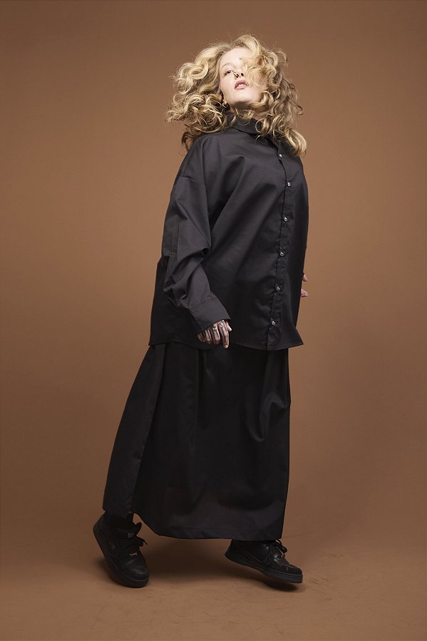 Camisa Tâmara (Preta)