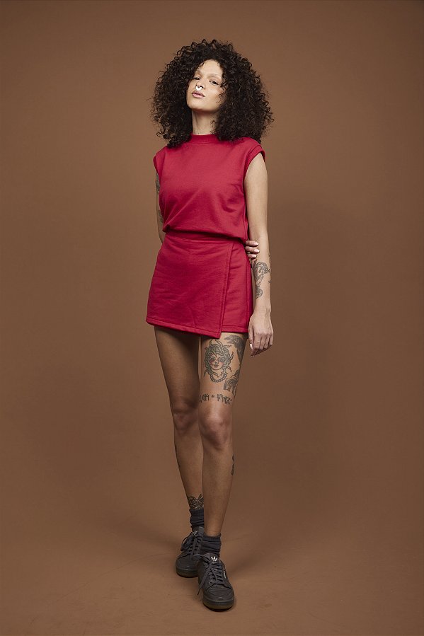 Shorts Saia Tamarindo (Vermelha)