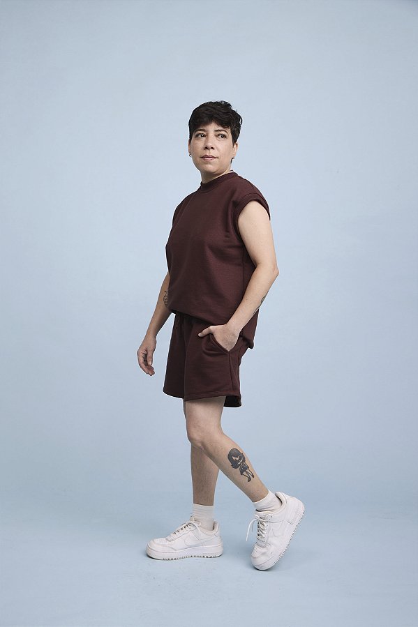 Shorts Lichia (Marrom)