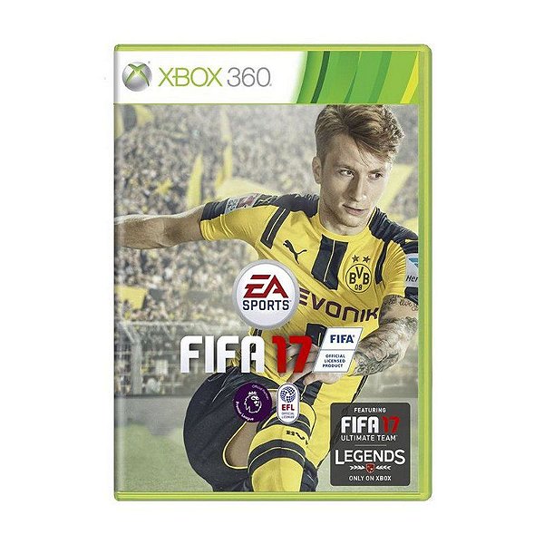 Jogo FIFA 17 (FIFA 2017) - Xbox 360 - Mídia Física (USADO)