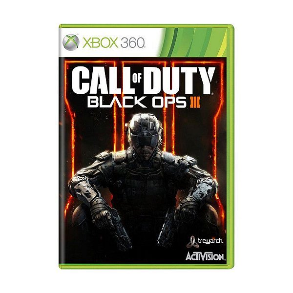 Jogo Call of Duty: Black Ops III (COD BO3) - Xbox 360 - Mídia Física (USADO)