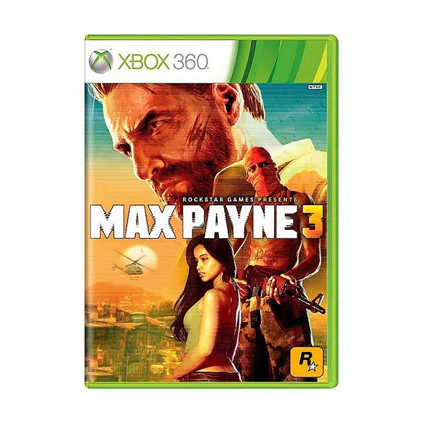 Jogo Max Payne 3 - Xbox 360 - Retrocompatível - Mídia Física (USADO)
