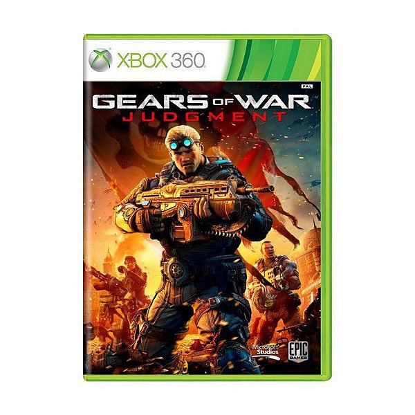 Jogo Gears of War: Judgment - Xbox 360 - Retrocompatível - Mídia Física (USADO)