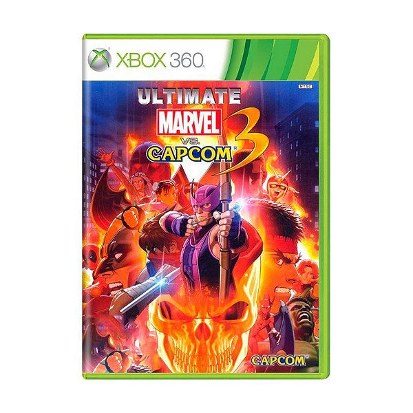 Jogo Ultimate Marvel Vs. Capcom 3 - Xbox 360 - Mídia Física (USADO)