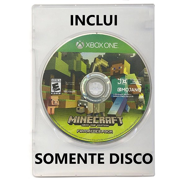 Jogo Minecraft Xbox One Edition - Xbox One - Mídia Física (SOMENTE DISCO)