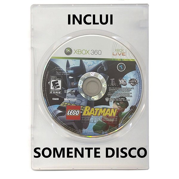 Jogo LEGO Batman: The Videogame - Xbox 360 - Mídia Física (SOMENTE DISCO)