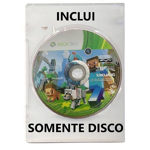 Jogo Minecraft Xbox 360 Edition - Xbox 360 - Mídia Física (SOMENTE DISCO)