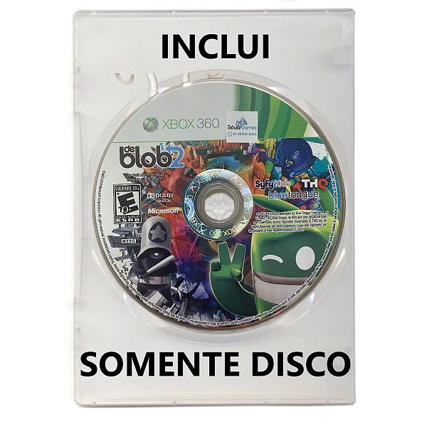 Jogo De Blob 2 - Xbox 360 - Retrocompatível - Mídia Física (SOMENTE DISCO)