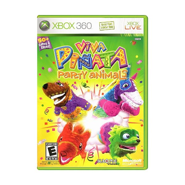 Jogo Viva Piñata Party Animals - Xbox 360 - Mídia Física (USADO)