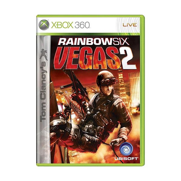 Jogo Tom Clancy's Rainbow Six Vegas 2 - Xbox 360 - Retrocompatível - Mídia Física (USADO)