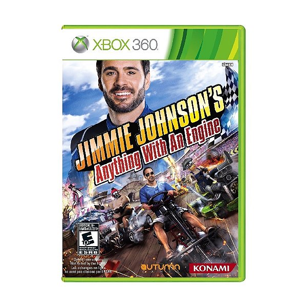 Jogo Jimmie Johnson's Anything With An Engine - Xbox 360 - Mídia Física (USADO)