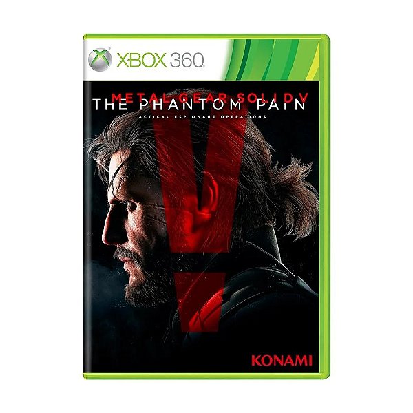 Jogo Metal Gear Solid V The Phantom Pain - Xbox 360 - Mídia Física (USADO)