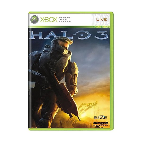 Jogo Halo 3 - Xbox 360 - Retrocompatível - Mídia Física (USADO)