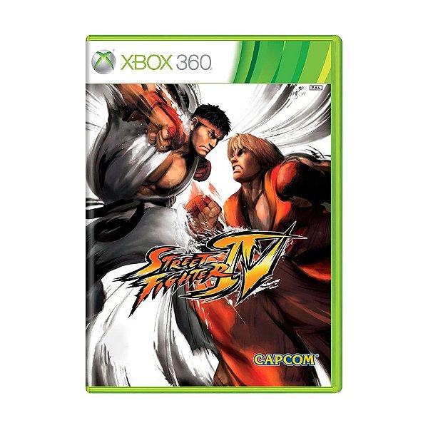 Jogo Street Fighter IV - Xbox 360 - Retrocompatível - Mídia Física (USADO)