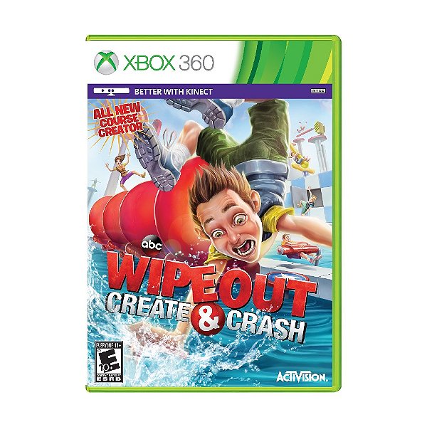 Jogo  -Wipeout create&crash Xbox 360 - Mídia Física (USADO)*************************