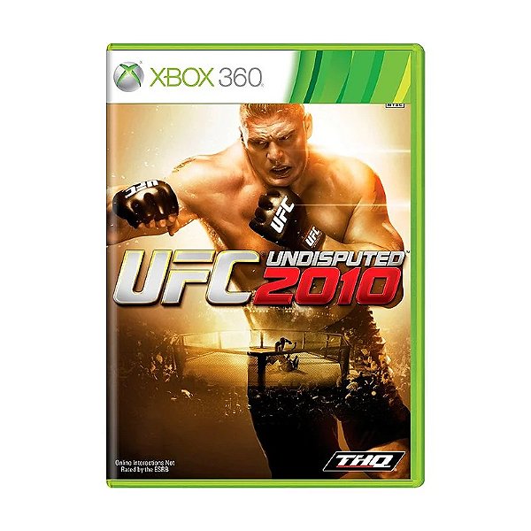 Jogo UFC Undisputed 2010 - Xbox 360 - Mídia Física (USADO)