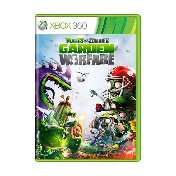 Jogo Plants Vs. Zombies: Garden Warfare (PVZ) - Xbox 360 - Mídia Física - SERVIDORES INATIVOS (USADO)