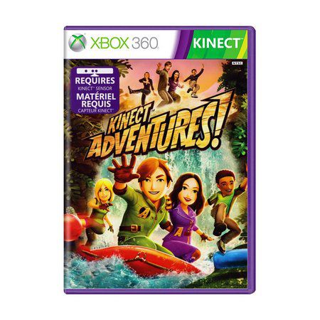 Jogo Kinect Adventures - Xbox 360 - Kinect - Mídia Física (USADO)