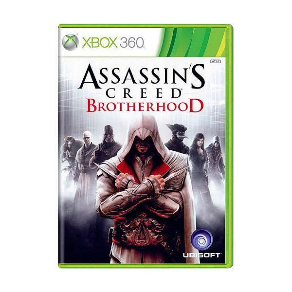 Jogo Assassin's Creed Brotherhood - Xbox 360 - Retrocompatível - Mídia Física (USADO)