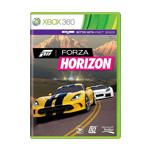 Jogo Forza Horizon - Xbox 360 - Retrocompatível - Mídia Física (USADO)