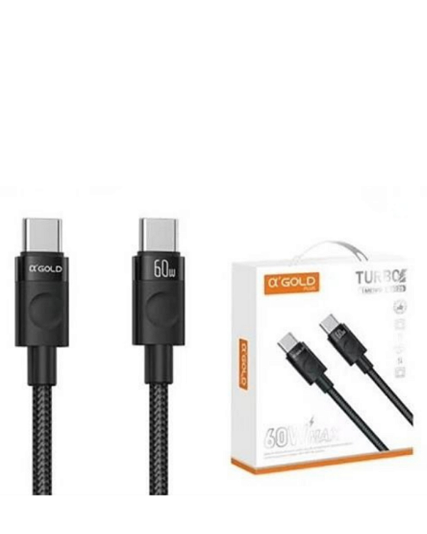 Cabo USB Tipo C para Tipo C CB125 145 Carregamento Rápido