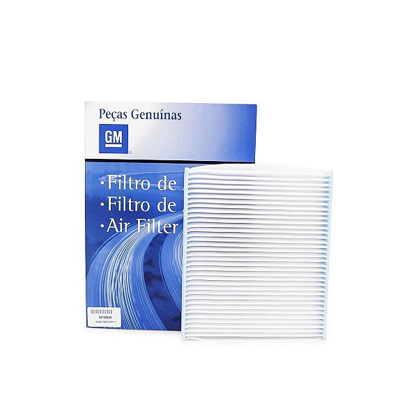 FILTRO CABINE - COBALT / SPIN / ONIX / PRISMA NOVO / CRUZE SEDAN/HACTH / TRACKER NOVA