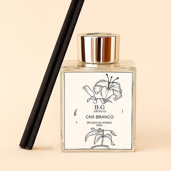 Difusor de Ambiente Chá Branco - 100ml / 250ml