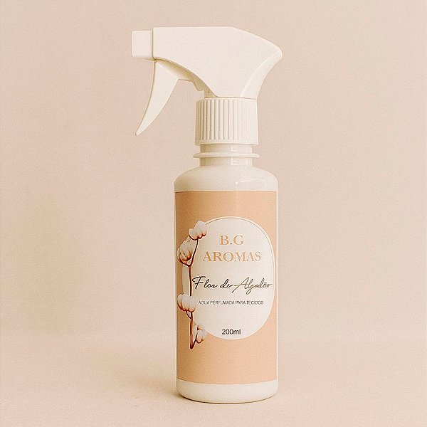 Água Perfumada para Tecidos Flor de Algodão - 200ml